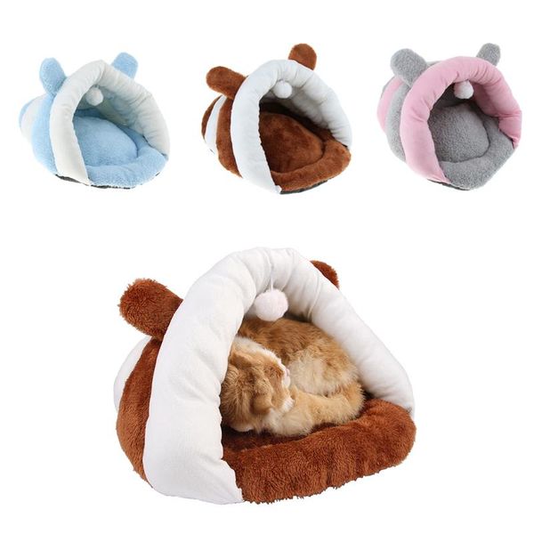

pet mat winter warm nest cat small dog puppy kennel bed sofa sleeping soft cave beds & furniture
