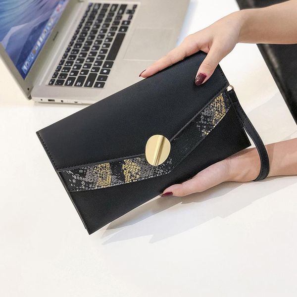 

evening bags japanese style messenger bag fashion simple pu snake grain women dinner party versatile temperament female handbag