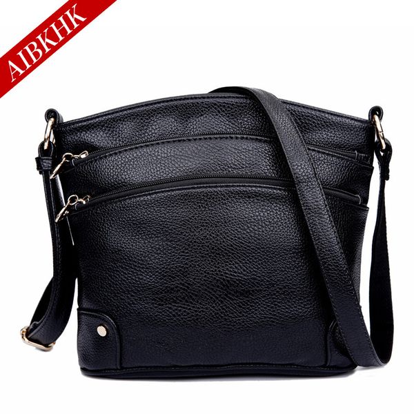 

M009 Simple Leisure Fashion Three-tier Mother's Middle-aged and Elderly Messenger Women's Single Shoulder Bag