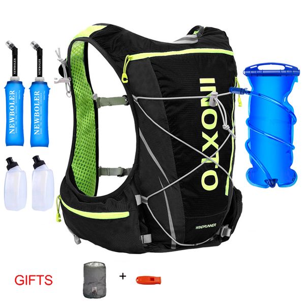 

8l running hydration vest backpack men women outdoor trail sport bags marathon jogging hiking backpack option water bag flask