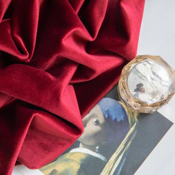 

curtain & drapes modern light luxury vintage burgundy velvet curtains thicker swan blackout bedroom living room