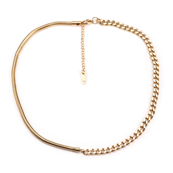 

chains wollet jewelry style stainless steel gold mens womens chain necklaces 5cm unisex, Silver