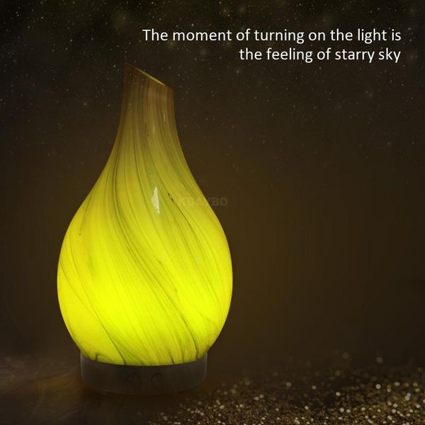 

humidifiers k home office bedroom living room cool mist humidifier glass aromatherapy essential oil diffuser color changing led lights for