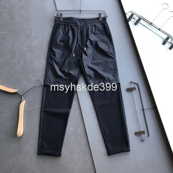 

men's pants men's casual pants luxury wear wechat, Black