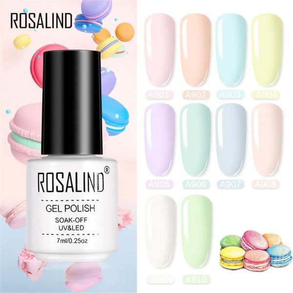 

7ml soak off macaron color nail pastel gel bright for art design uv varnish accessories, Red;pink