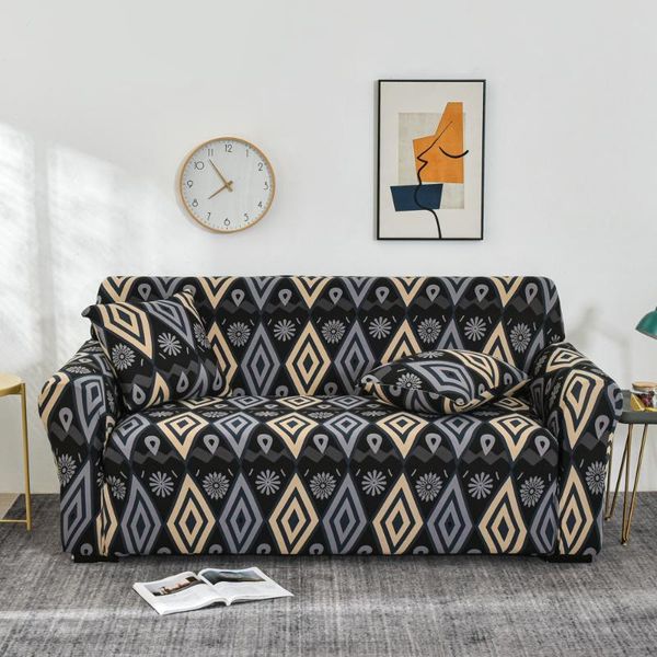 

chair covers 1/2/3/4 seaters elastic sofa cover polyester spandex all-inclusive towel decor for home living room couch