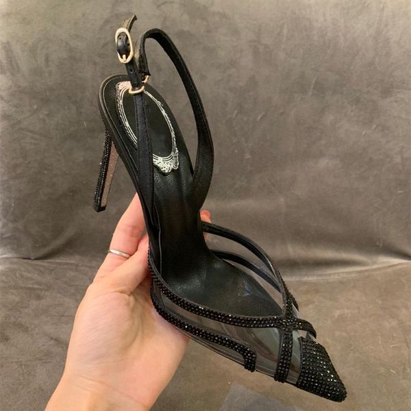 

dress shoes women's genuine leather pumps high heels designer party, Black