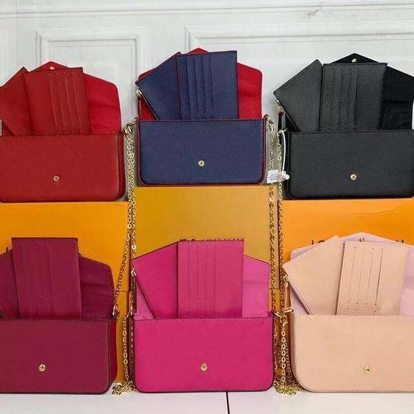 

pu wallet leather patchwork messenger bag women female chain strap shoulder bags ladies flap bao purse with handbags box no #368