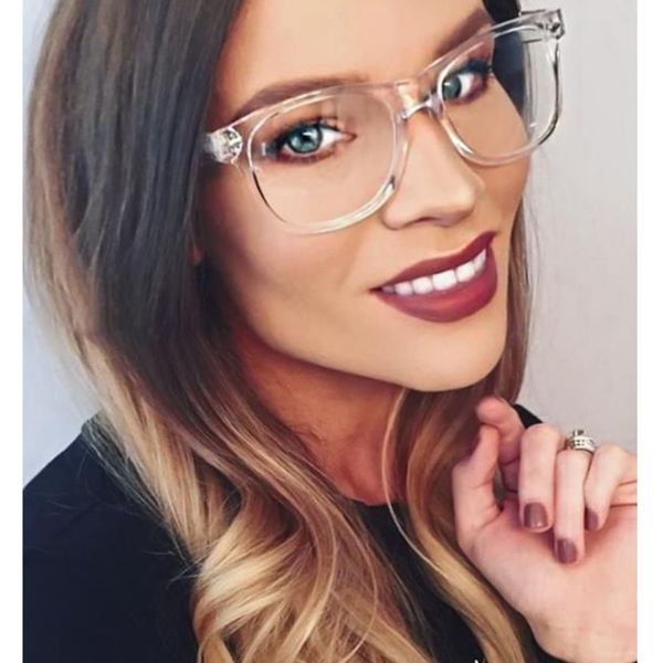 

2020 eyeglasses women transparent clear frame glasses retro clear optical eye glasses spectacle frames men female frame glasses, White;black