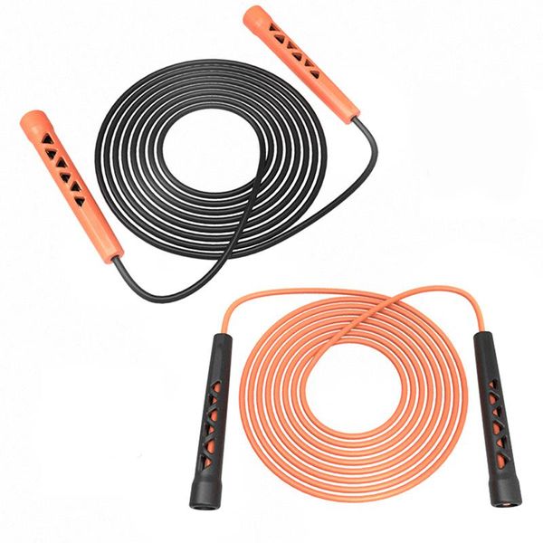 

9ft soft pvc skipping rope rapid speed jump adjustable exercise fitness ropes
