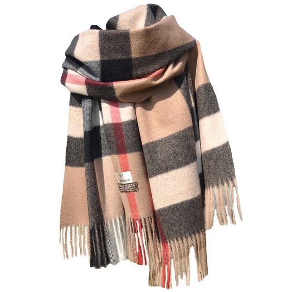 

scarves autumn and winter british women's scarf bagh bristled cashmere dual-use, Blue;gray