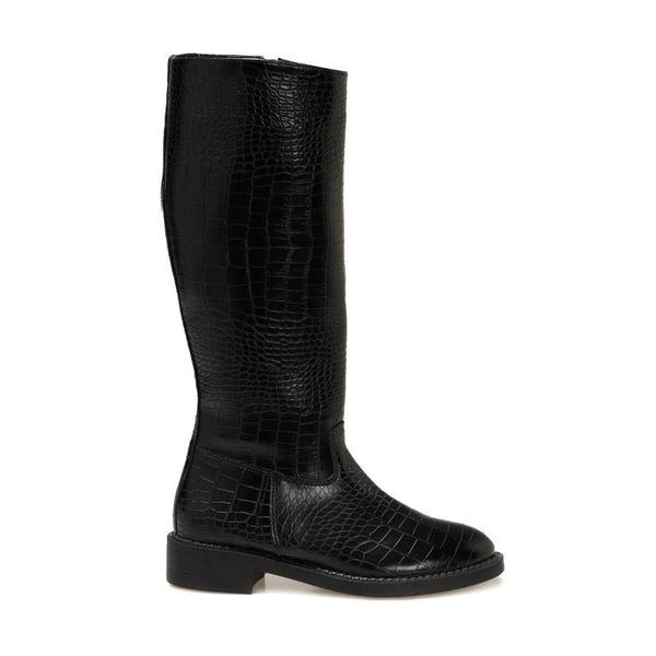 

20k-318 kroko women boots, Black