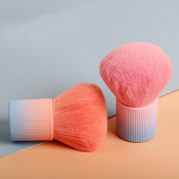 

makeup brushes round head large loose powder brush single gradient color portable beauty tool make-up and repair