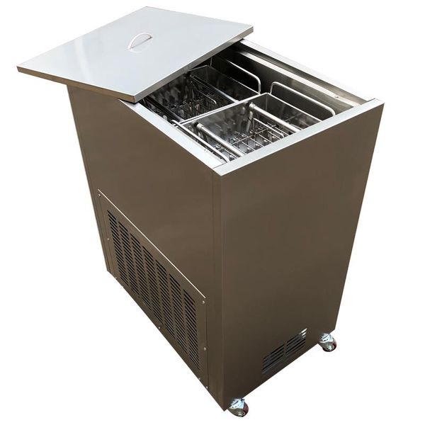 

ice cream making machine 2 molds popsicle stick