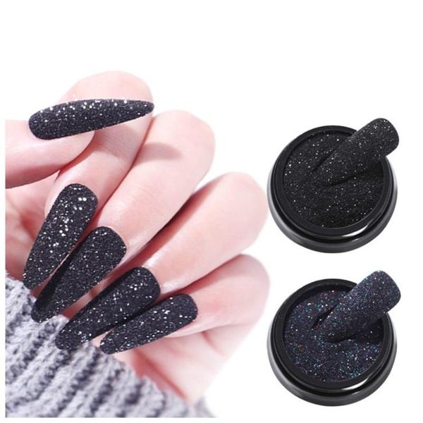 

nail glitter 1pc woolen starry powder snowflake black yarn sweater jewelry art tools, Silver;gold