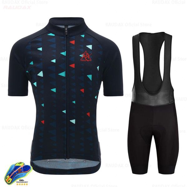

summer cycling jersey set pro eam bike sunprofe shorts suit mtb bicycle clothing skinsuit ropa ciclismo hombre racing sets, Black;blue