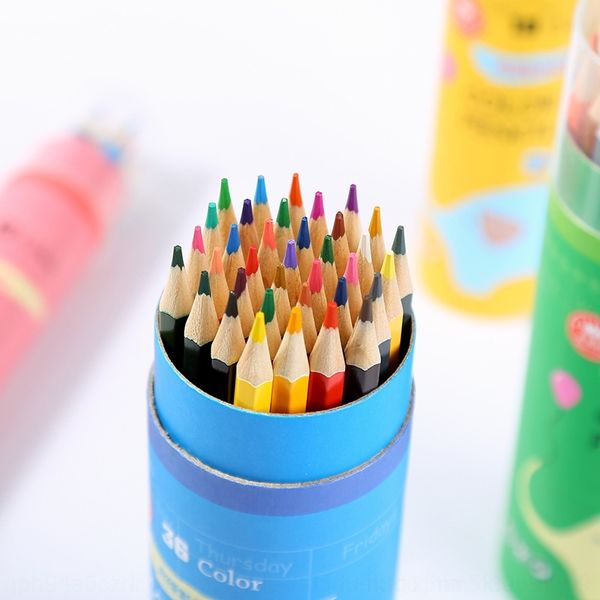 

vfut painting painting pens color paintbrush creative primary school students color pencil gift secret garden student stationery, Black;red