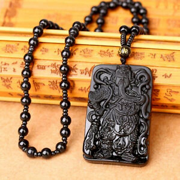 

chains god of war guan yu amulet necklace/gift for men and women/lucky, Silver