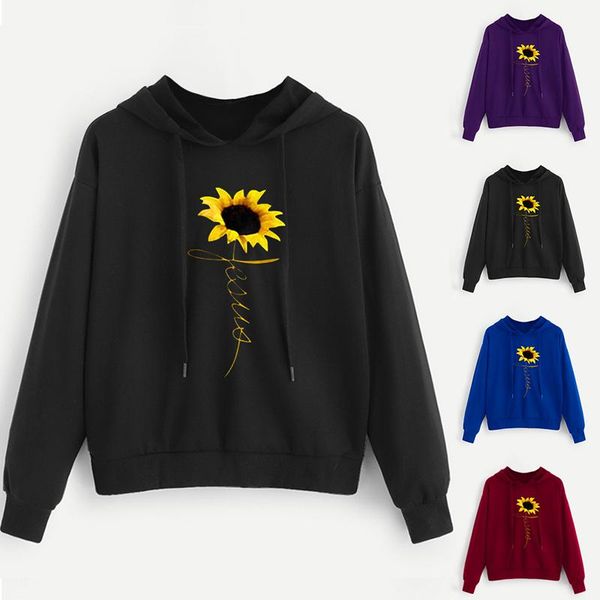

gym clothing vertvie floral embroidery hooded sweatshirt sports women autumn streetwear long sleeve hoodies female 2021, White;black