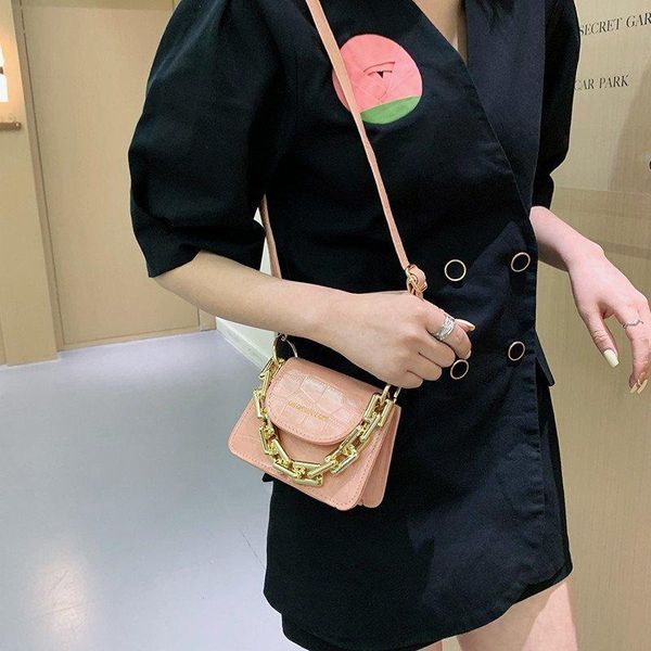 

commuter white-collar shoulder bag simple chain portable messenger fashion lipstick purses and handbags cross body