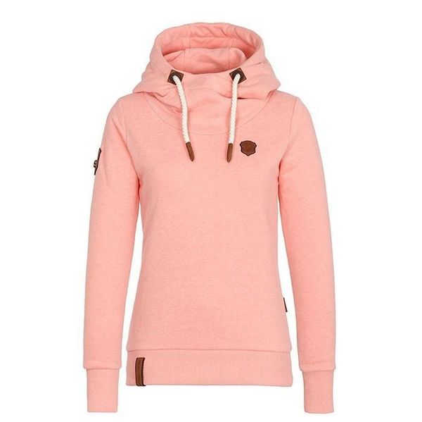 

men's hoodies & sweatshirts 9335#2021 autumn winter hooded plush sweater jacket women, Black