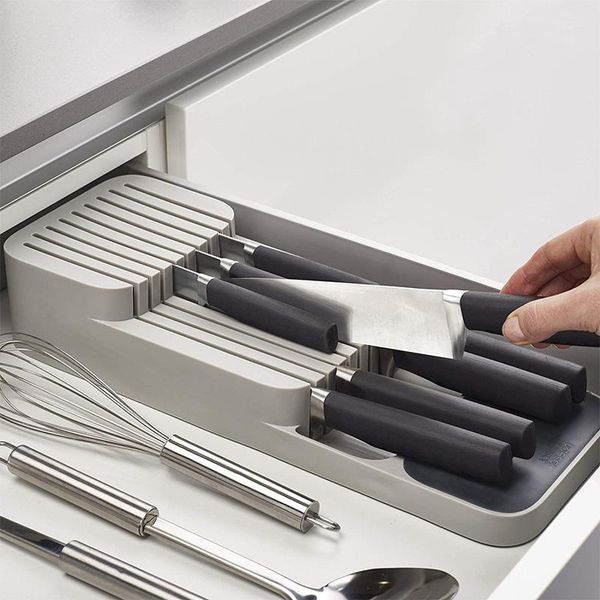 

kitchen storage & organization cutter drawer organizer tray knives utensil rack knife stand holder case cutlery block accessories supplies s