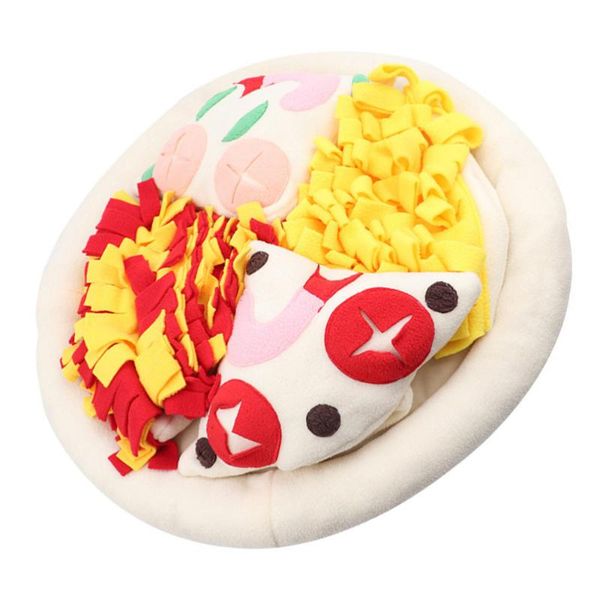 

kennels & pens dog snuffle mat pet puzzle sniffing pad blanket feeding plaything