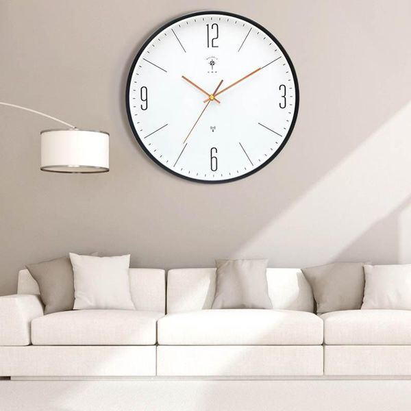 

wall clocks silent fashion home clock business office bedroom living room decoration simple creative watch core pocket