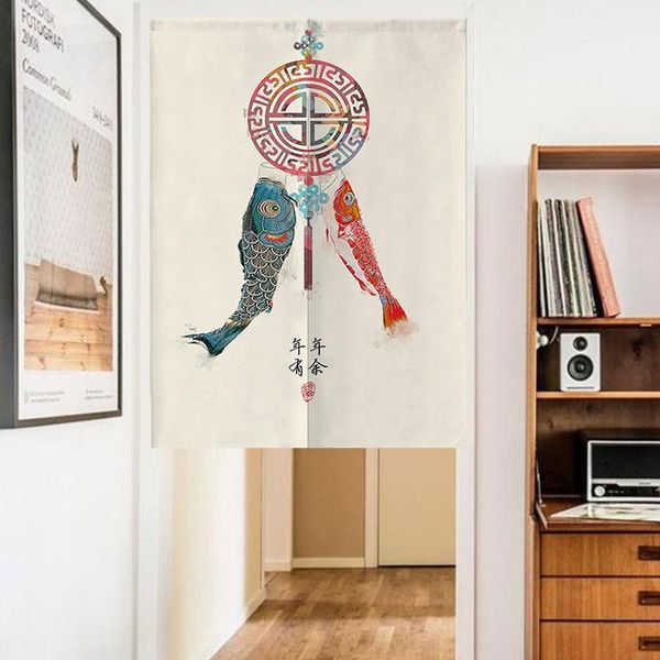 

curtain & drapes chinese style fabric door living room thickened half kitchen noren
