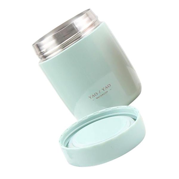 

water bottles 1pc insulation cup smoldering mini stainless steel breakfast (green)
