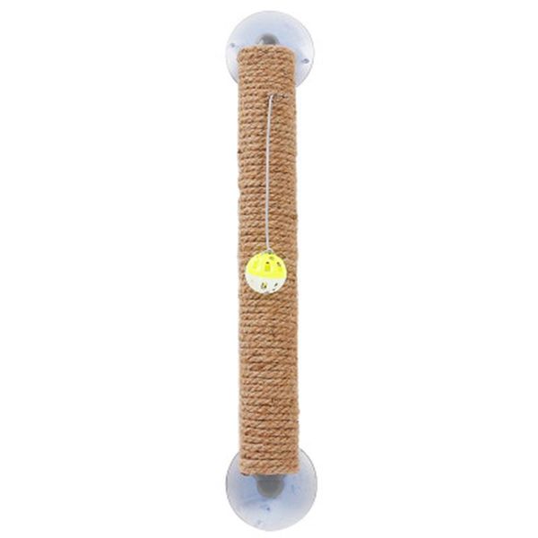 

cat toys cats scratch column grinding device sucker climbing frame anti-scratch with bell ball toy d6