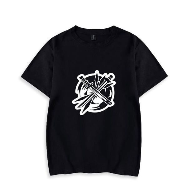 

solo leveling tshirt o-neck short sleeve men's women casual streetwear korean manga 2021 summer clothes plus size t-shirts, White;black