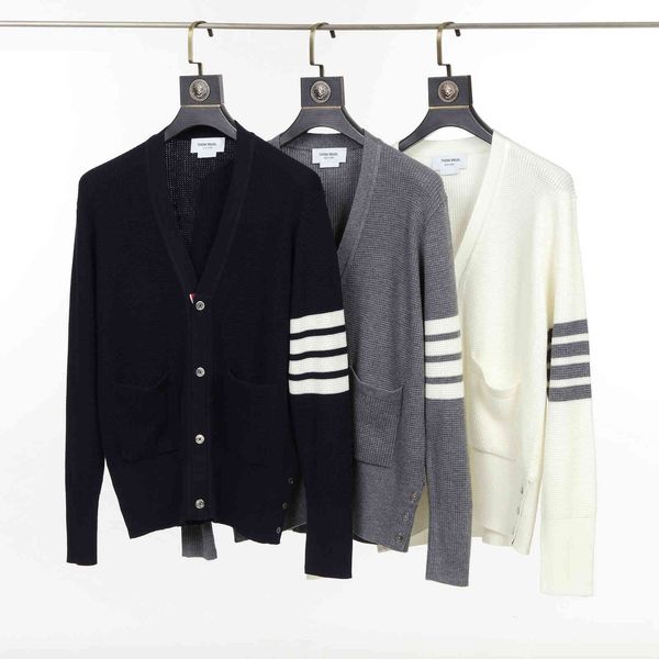 

sweater knit tb autumn winter waffle korean casual bottomed, White;black