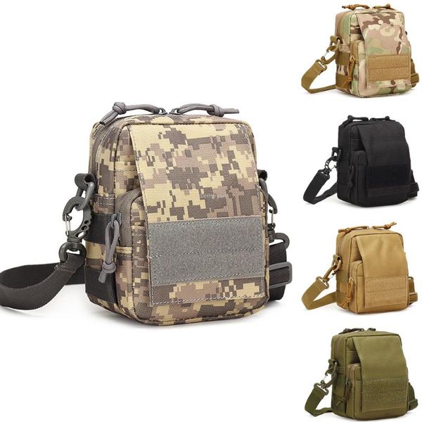 

outdoor bags military tactical messenger bag sport molle camouflage waist pack hiking fishing hunting camping shoulder