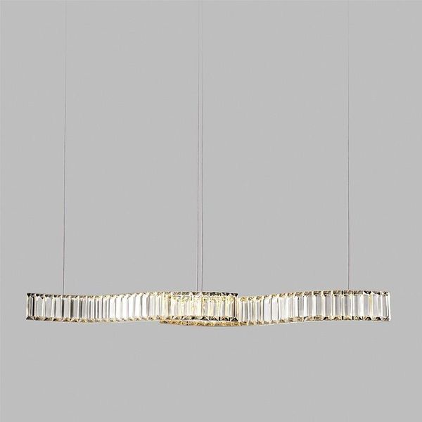 

chandeliers zuuuvny modern luxury k9 crystal led chandelier lighting dining room island hanging lights restaurant bar illumination