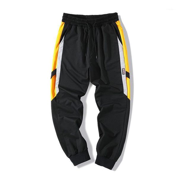 

men's pants autumn korean fashion guochao loose chao brand sports casual, Black