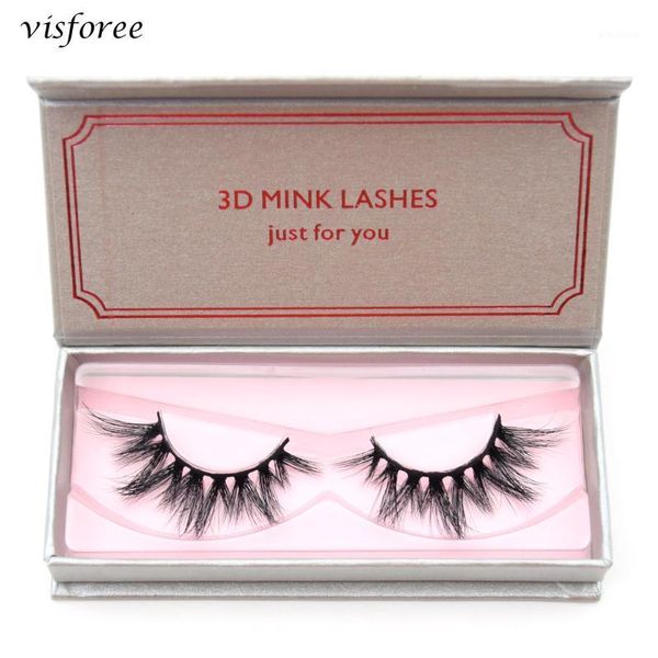 

visomink lashes 3d eyelashes cruelty handmade reusable thick false makeup eyelash packaging k031