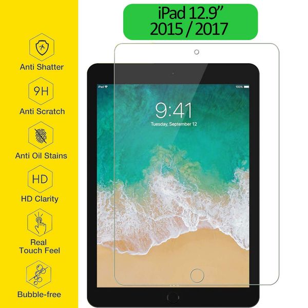 

tempered glass film screen protectors ultra thin clear for ipad pro 12.9"