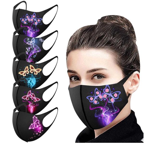 

masquelavable 1pc mouth for earloop reusable facemask cubre bocas mascarafacial halloween cosplay