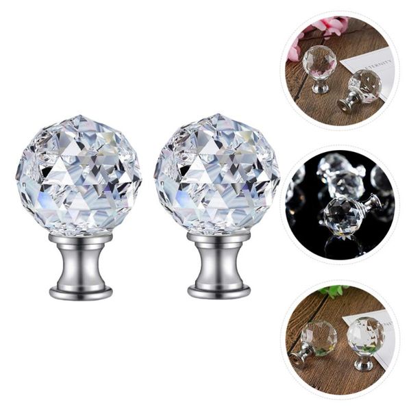 

wall lamp 2pcs shade finial caps knob decoration for table floor light