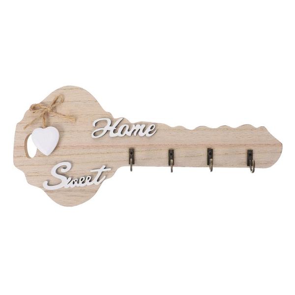 

1pc novel wall storage hook key hanger door el hanging hooks & rails