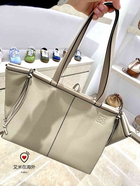 

handbag hookloewe luoyiwei canvas patchwork leather cushiontote hand shopping portable one shoulder women's bag k rabbitluggage tag