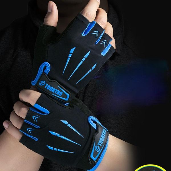 

cycling gloves fashion outdoor half finger sun protection gym portable handschoenen accessories, Black