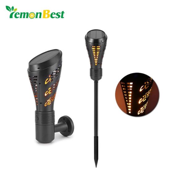 

solar lamps 135 leds torch lights led garden waterproof outdoor lighting courtyard lamp dancing flame flickering decorative light ip65