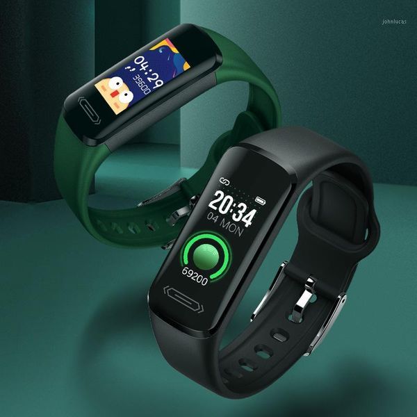 

smart bracelet wristband heart rate blood pressure health men women fitness tracker sports waterproof watches wristbands1