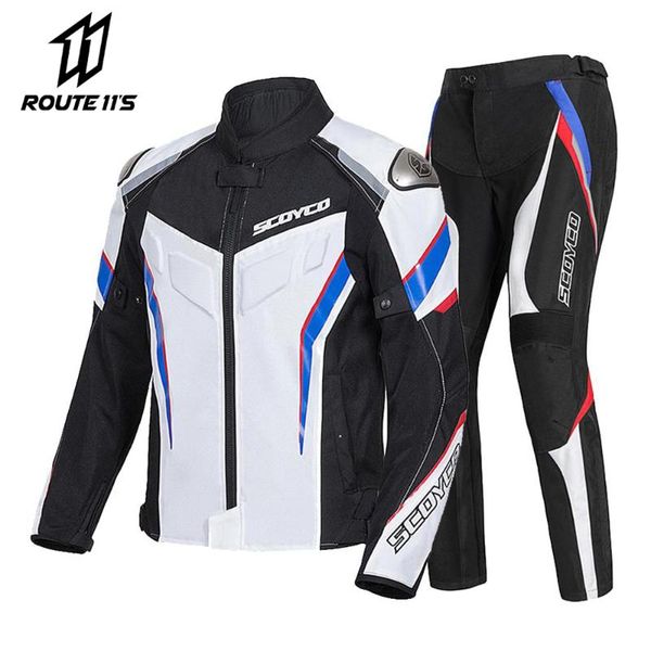 

man motorcycle jacket body armor moto riding reflective motocross chaqueta protective gear clothing apparel
