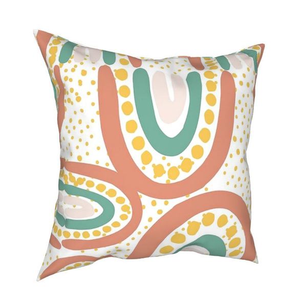 

cushion/decorative pillow australian aboriginal art pillowcase printed fabric cushion cover decor case bed square colorful pattern
