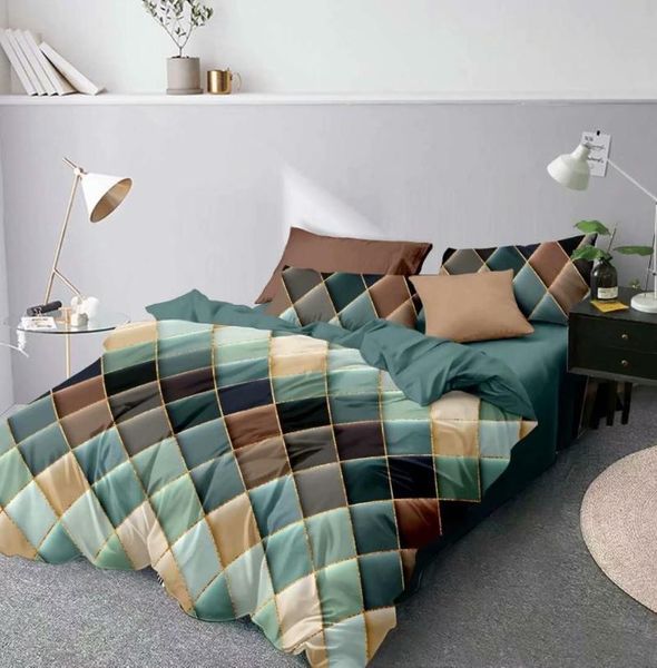 

bedding sets printing bed sheets 3/4pcs set duvet cover bedclothes home