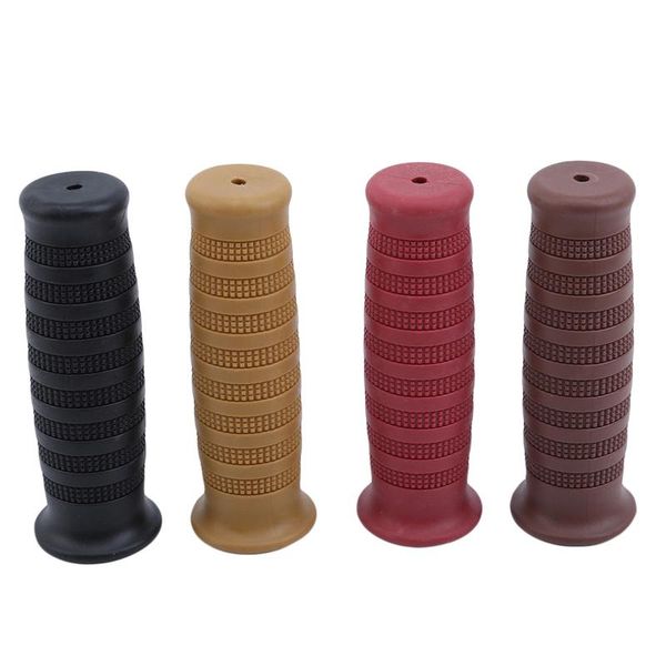 

handlebars 2pcs silicone motorcycle grip vintage handlebar styling accessories grips