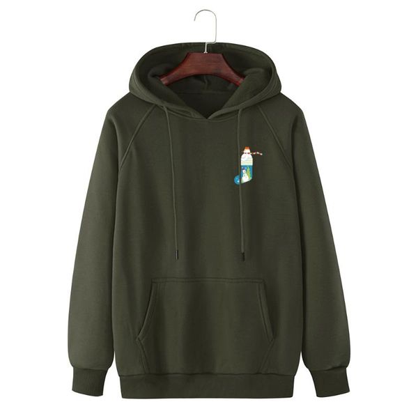 

men's hoodies & sweatshirts autumn and winter casual british printed sweater plus size hooded 29, Black